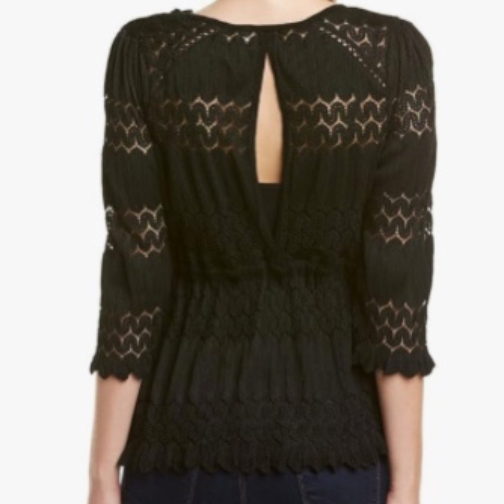 Free People Fire Island Crotchet Top - Picture 2 of 10